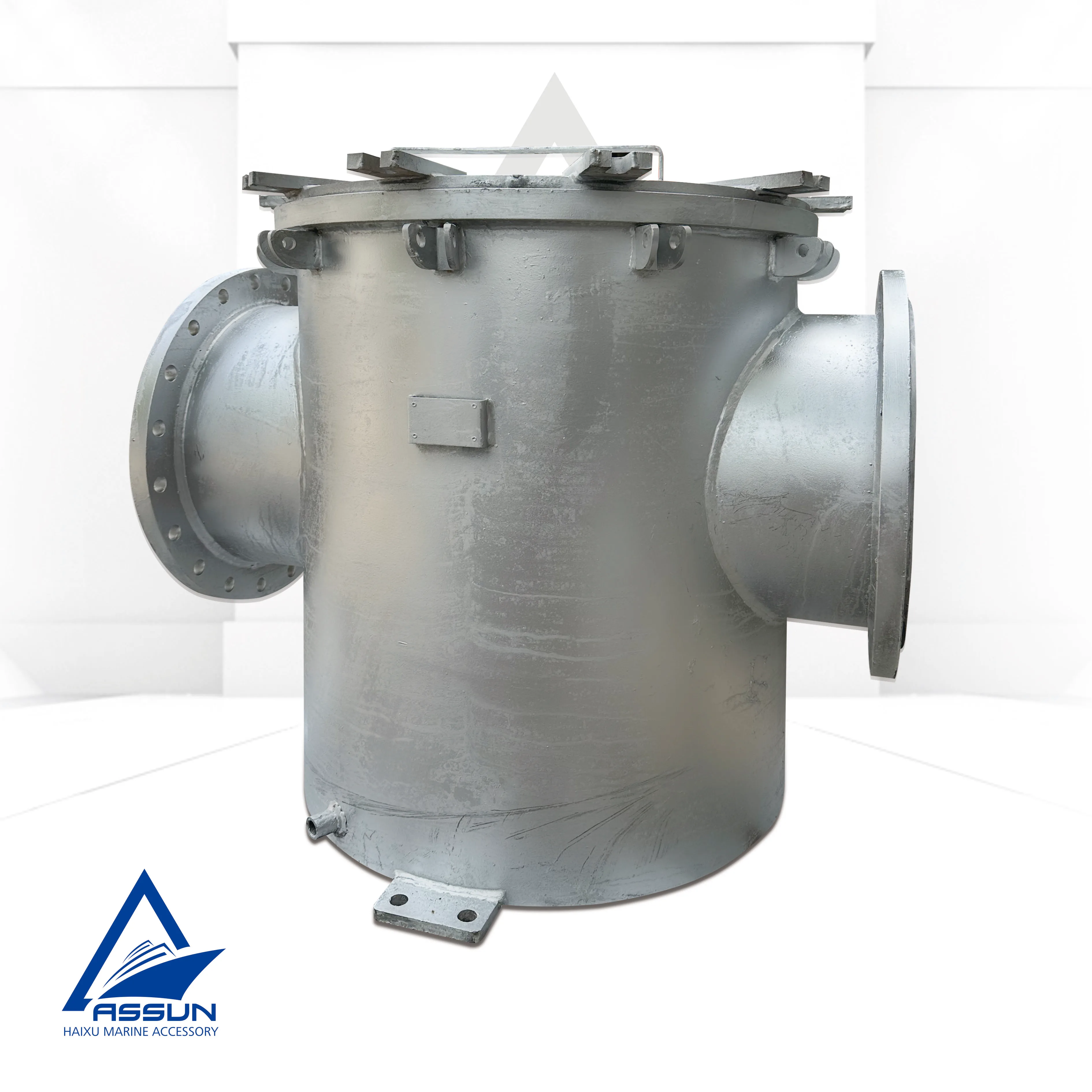 Marine Seawater Filter Engine Generator Set air Conditioning Yacht Seawater Filter