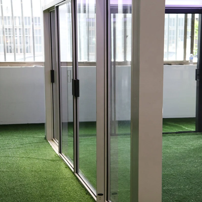 Wholesale Custom Building Glass Aluminum Sliding Glass Doors