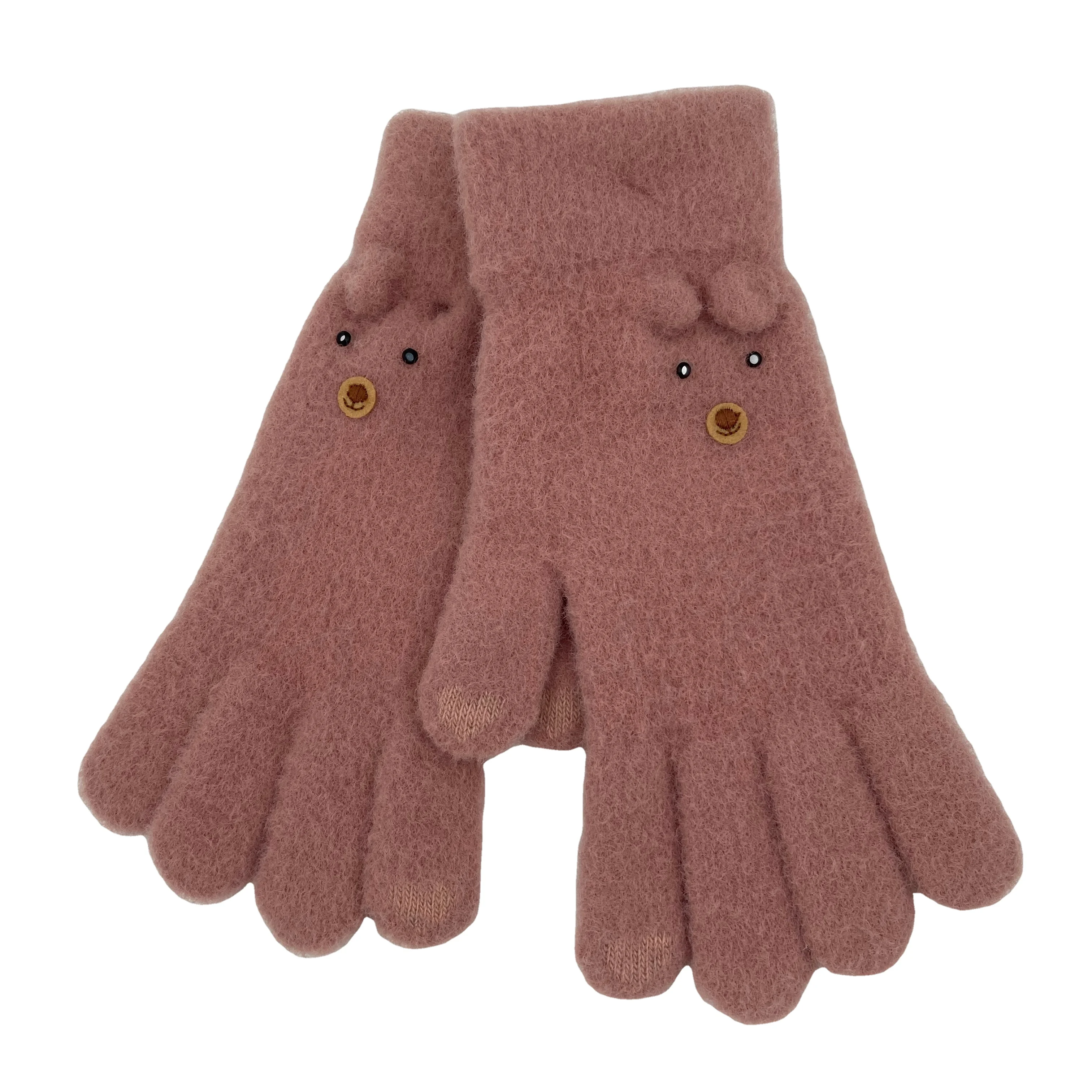China Manufacturer Lovely Women Gloves Fleece Winter Gloves Winter Fashion Gloves