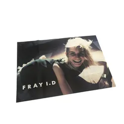 High quality custom offset print A3 full color folding poster printing for advertising