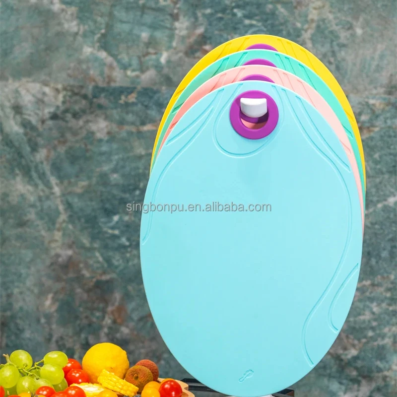 SINGBON Hot-Selling Plastic Chopping Blocks New Fashion Cutting Boards Placemats