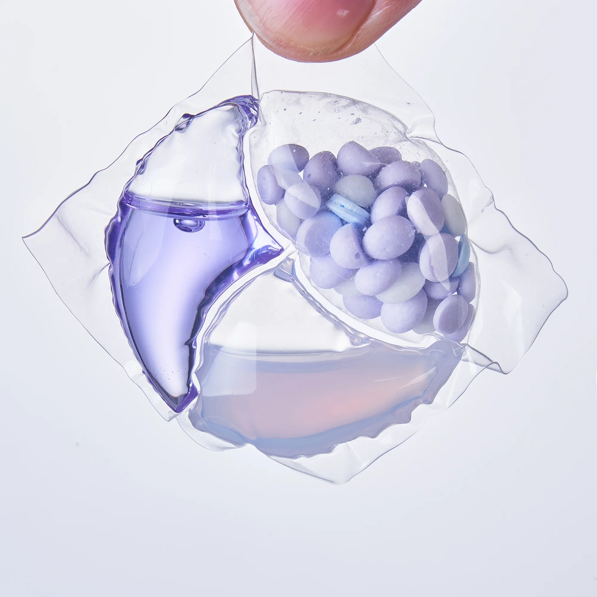 3 in 1 Eco-friendly biodegradable Laundry detergent capsules with scent beads