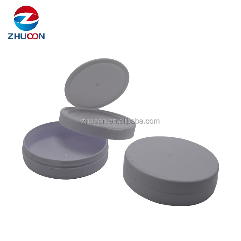 Professional China manufacturer all kinds of food plastic disposable white black clear snus cans