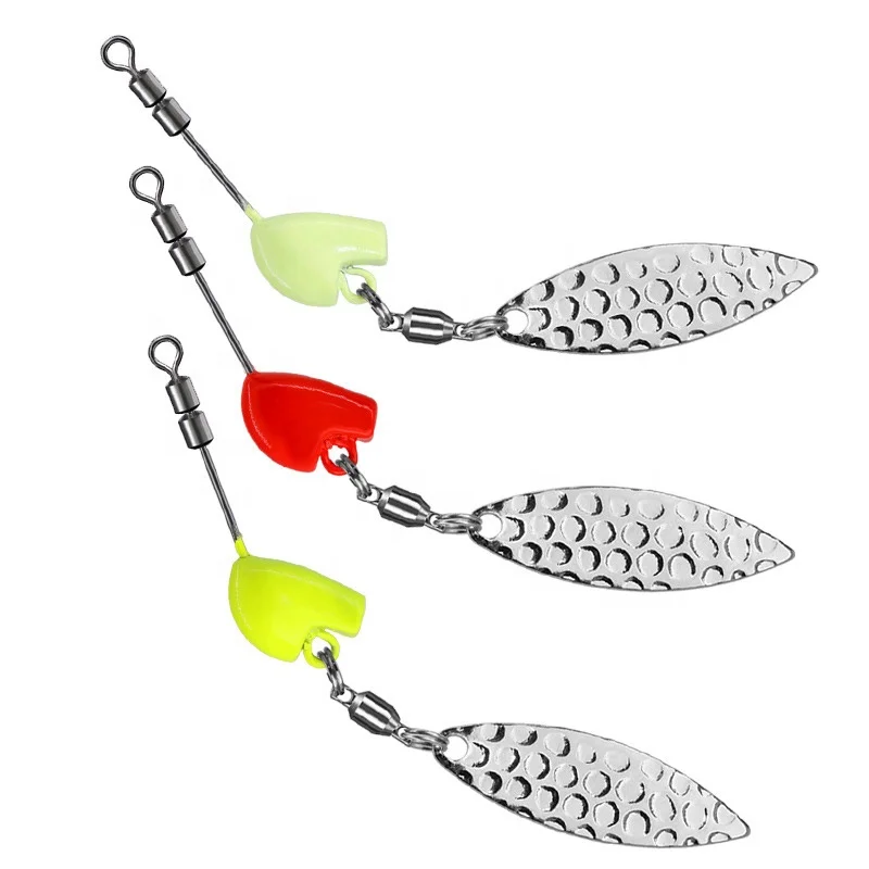 3g 4g 5.5g 7g 3Colors Metal Spoon And Lead Head Sinker Rig Welcome to customize