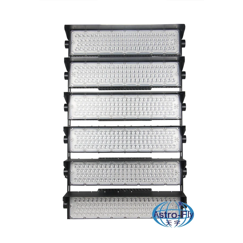 2000w flood light metal halide 6500K IK08 IP67 80Ra 170lm/W stadium light led flood TUV RoHs 600 watt led flood light