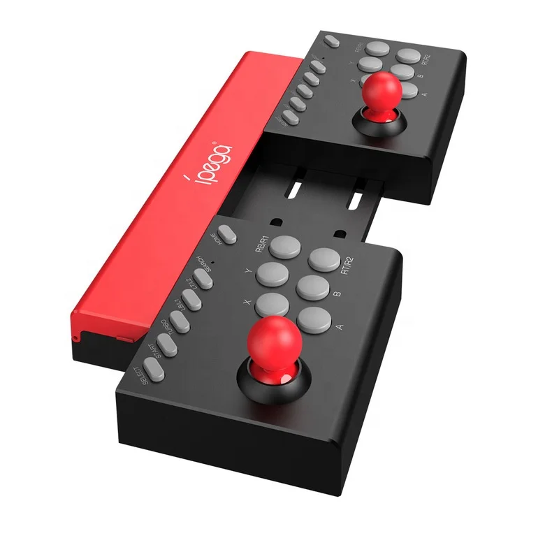 6 In 1 Retro Game Dual-player Battle Games Arcade Joystick Double Rocker Support PS5/PS4/PS3/Switch/PC