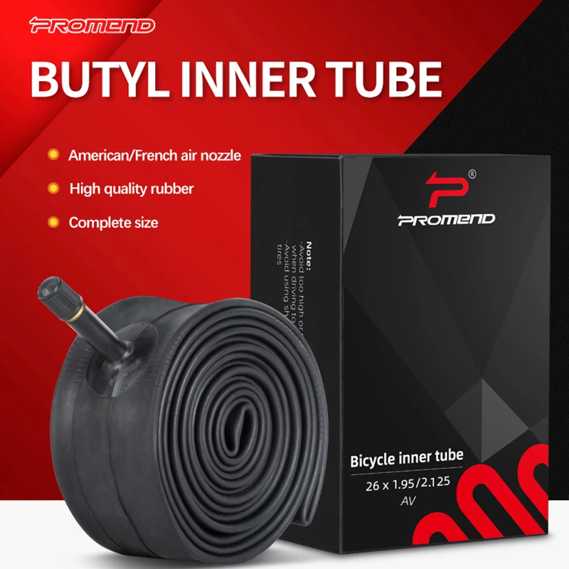 wholesale durable bicycle inner tube bike rubber mountain bike tires 26 27.5 29 inch AV FV 38mm 45mm