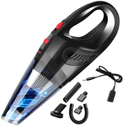 4500pa Strong Power HandhelCar Vacuum Cleaner DC 12 Volt 120W Cyclonic Wet/Dry Auto Portable Vacuums Cleaner