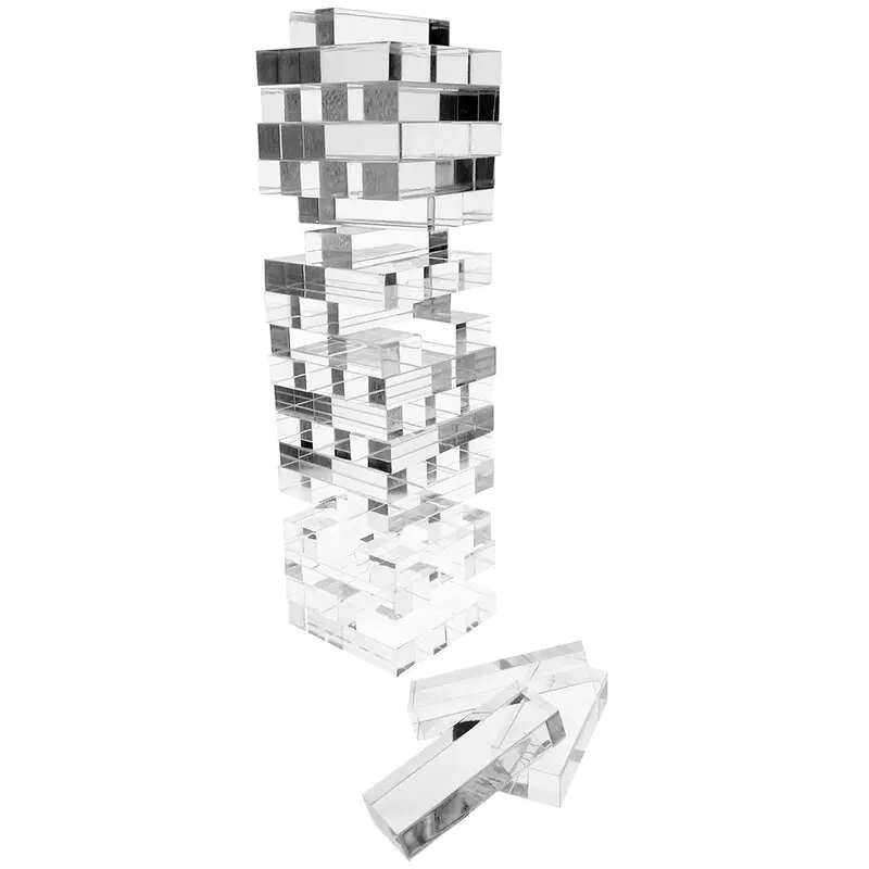 3D Luxe Acrylic Stacking Tower Puzzle Game
