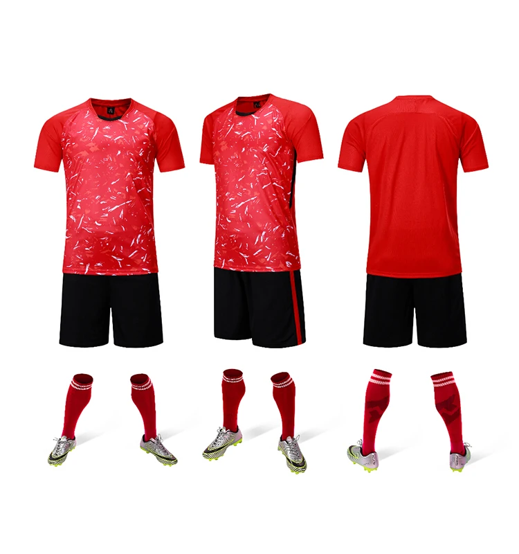 Real Man Thailand Quality Soccer Jersey Uniforms Football