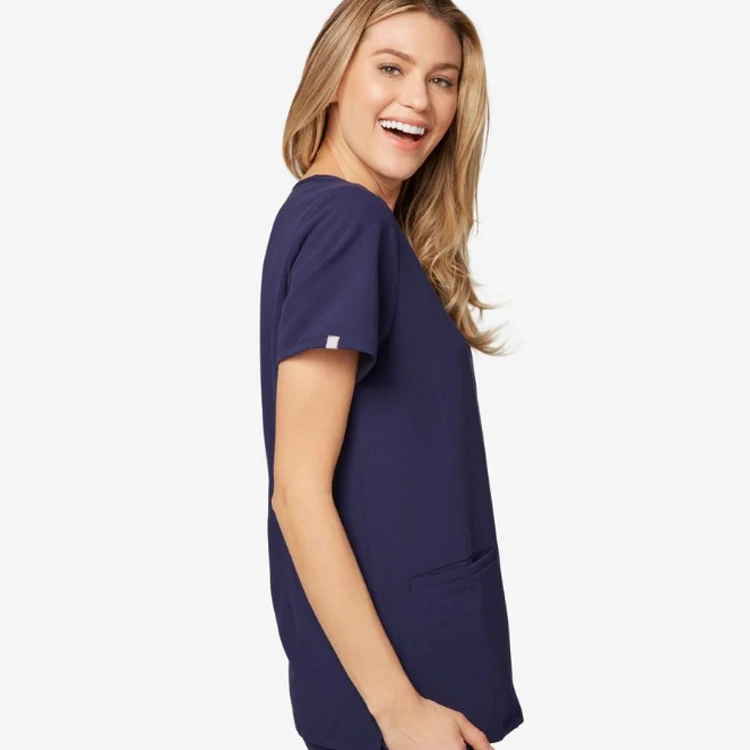 
Custom Doctor Uniforms Medical Nursing Scrubs Uniform With Print Logo 