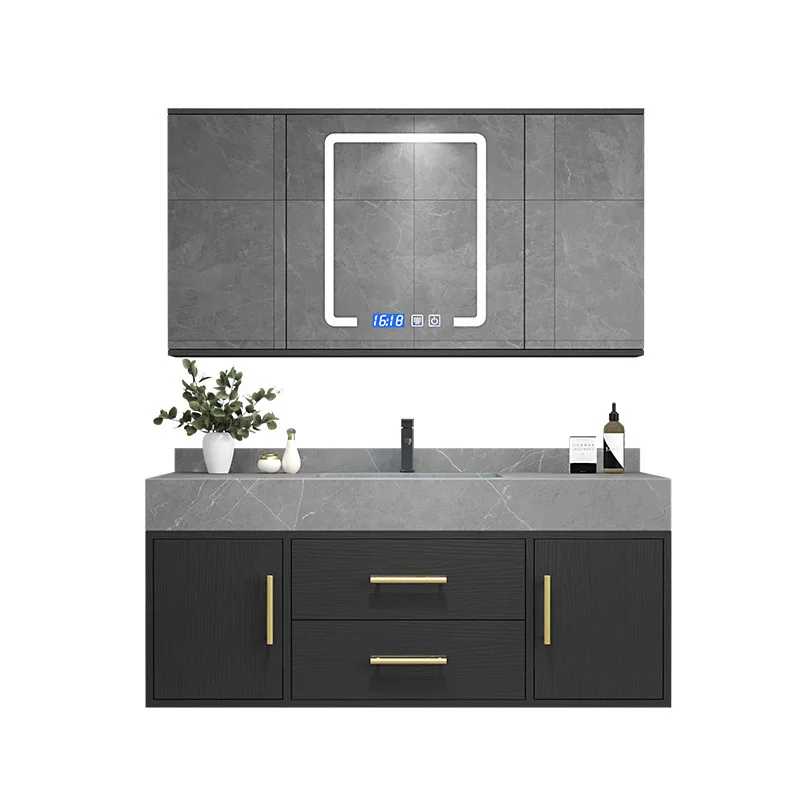 Low Price New Type High Performance Wood Tall Bathroom Cabinet For Modern Bathroom