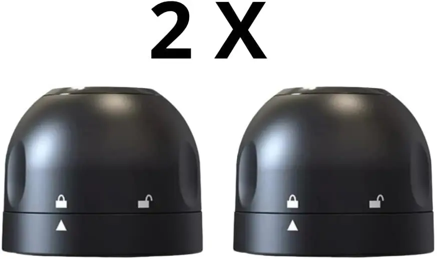 Kit 2 Vacuum Pressure Stopper Caps For Wine and Champagne Bottles Drinks Bottles in General