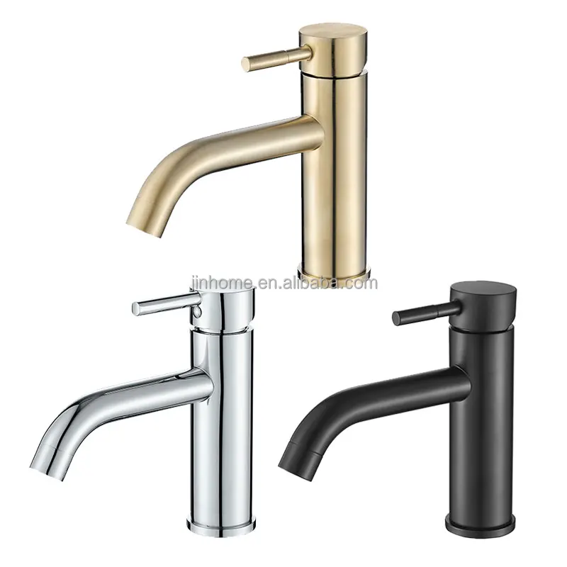 sus304 custom color griferia grifo lavabo stainless steel bathroom faucet