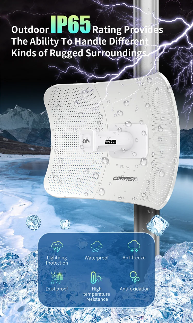 CPE wireless outdoor 5GHz 26dbi antenna CF-E317A 300mbps 11km outdoor wireless access point bridge