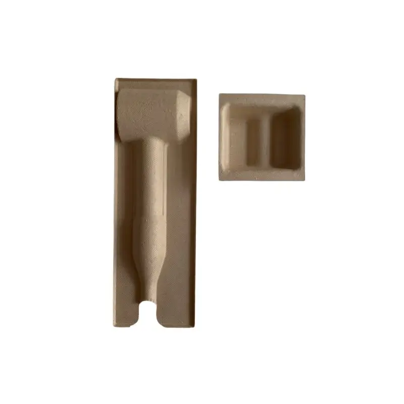 Top Quality 100% Eco-friendly Recyclable Biodegradable Protective Customized Molded Paper Pulp Packaging Bamboo Pulp Packaging