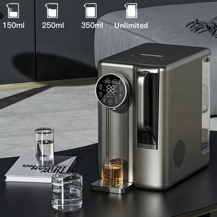 7-stage Desktop RO Water Purifier System Electric Reverse Osmosis Hot and Cold Water Dispenser Plastic Free Spare Parts Optional