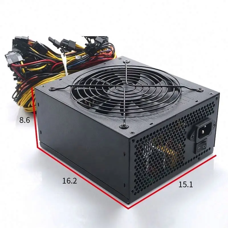 Dekair Lianli high performance durable ATX power supply 1600w atx 1600w psu