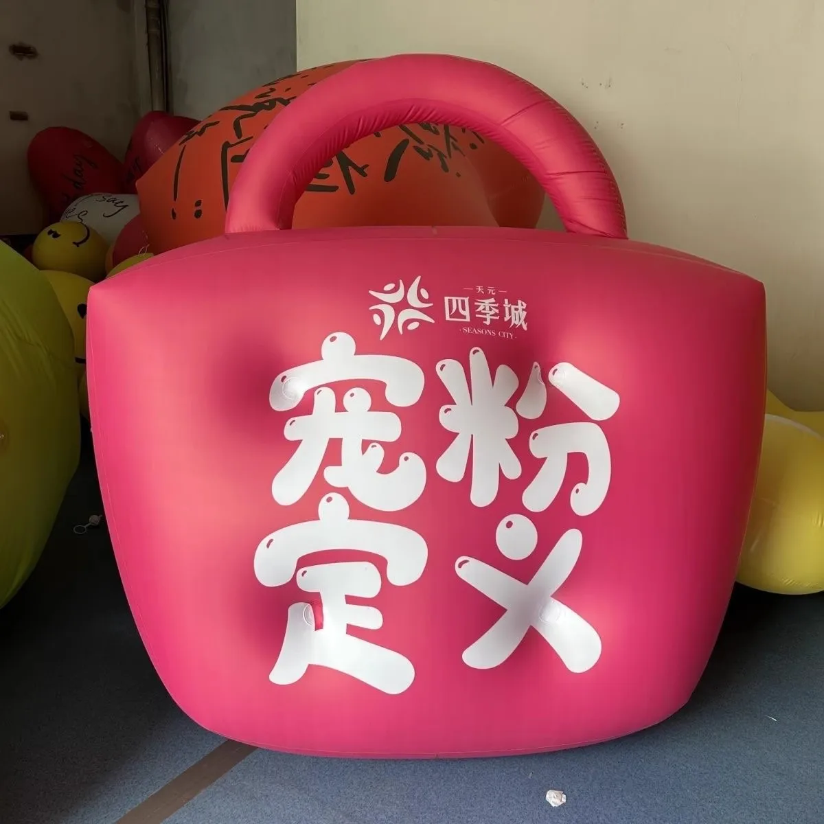 BOYI pvc bag inflatable balloon for decoration inflatable bag