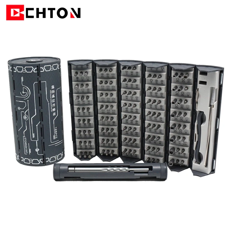 New Design 128 In 1 Screw Driver Set Tools Screwdriver Kit Bits Phone Cell Laptop Repairing Magnetic Kits Mobile Repair Tool