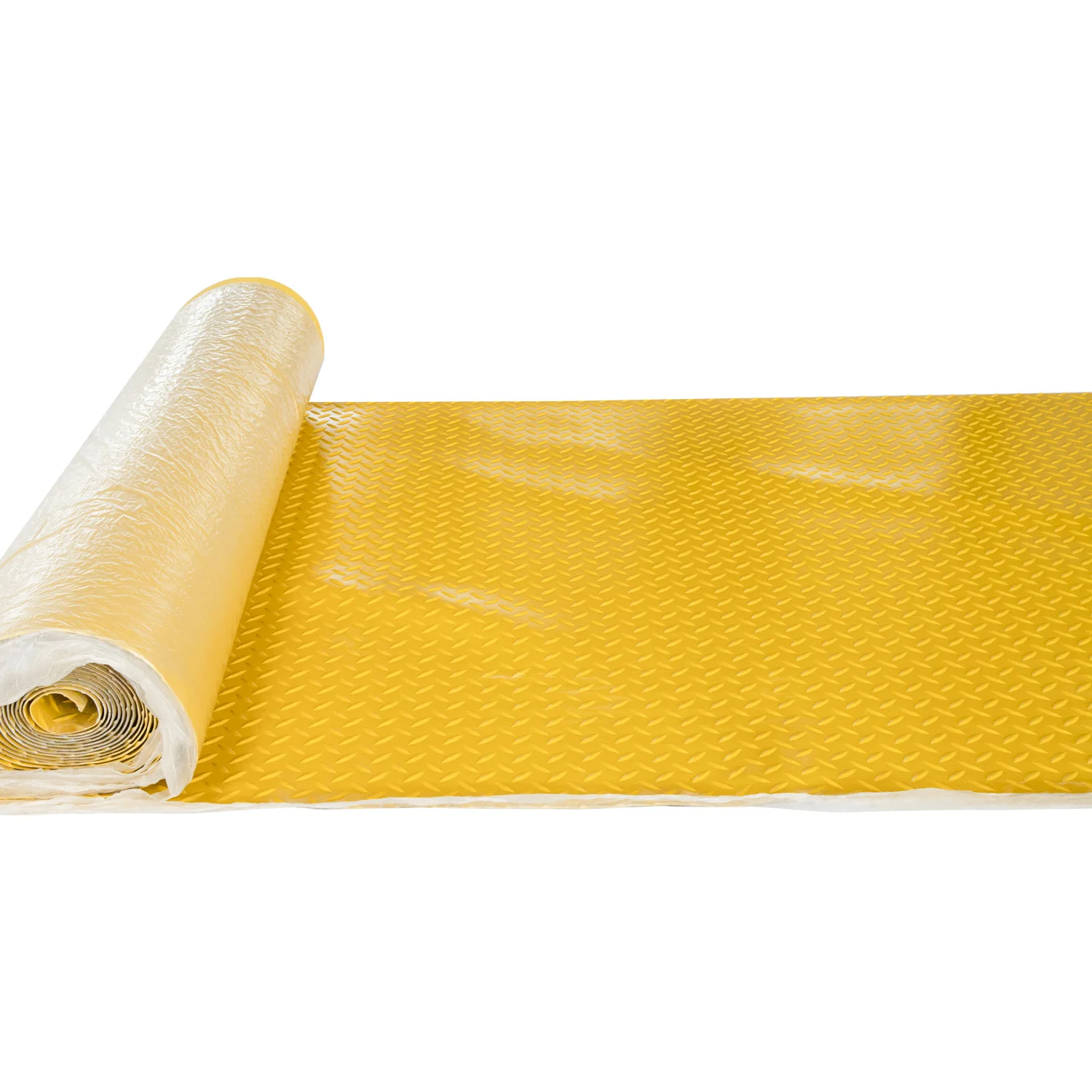 High Quality Yellow color Anti-slip Mats Diamond Pattern  Rubber Sheets