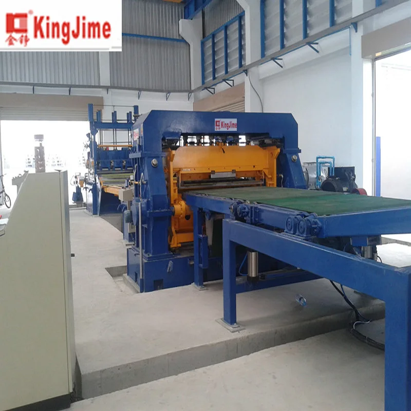
high speed rotary shear cut to length line 