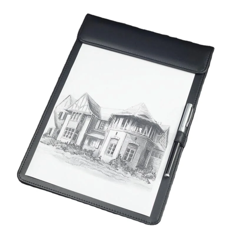 A5 File Meeting Record Writing Sketch Pad Sketchbook Manager Signature Folder Splint Menu Folder Factory Customized