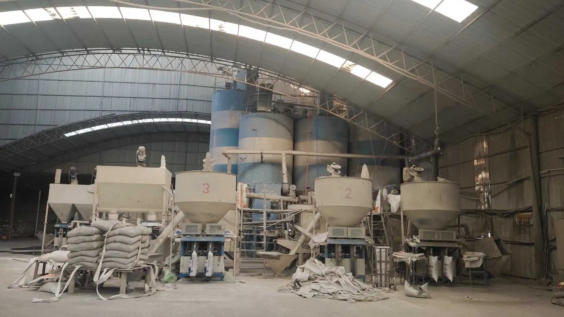 Huayun High Wear Resistance Repair Mix Compound Mortar Self-Leveling Cement