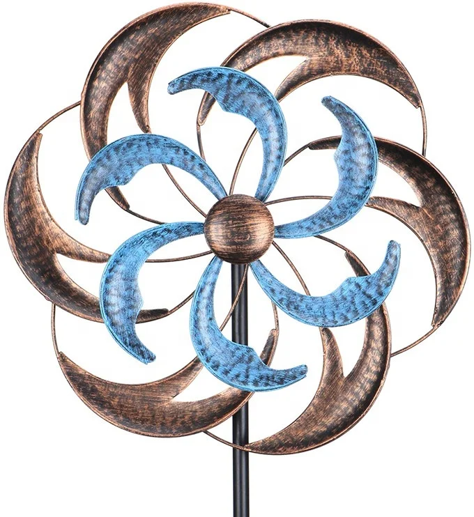 Outdoor Wind Spinner Metal Garden Decor Windmill for Outdoor Yard Lawn Garden Backyard