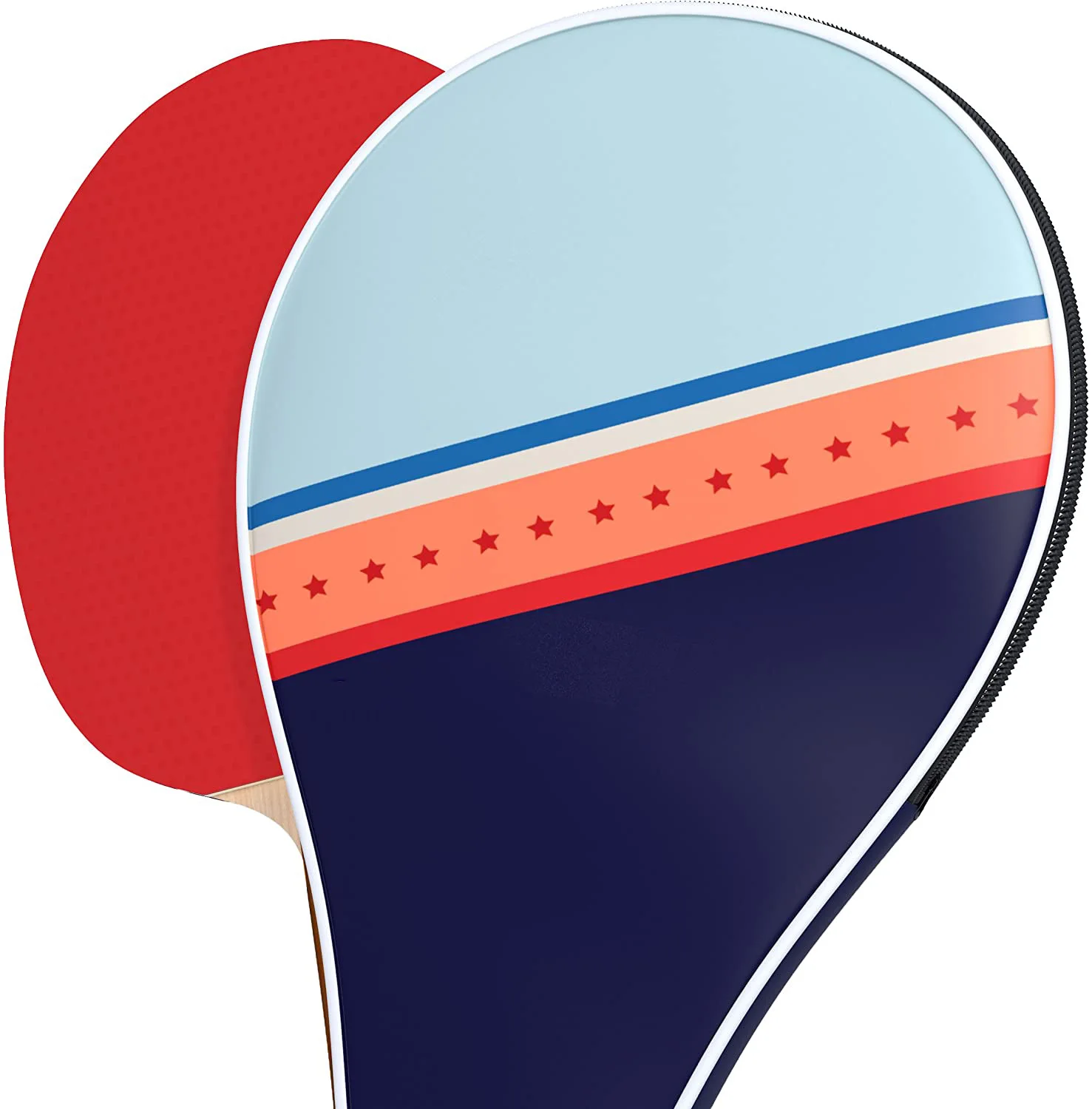 Waterproof Material Bag Paddle Case  Best Table Tennis Paddle Bag Cover for Blade with Bonus Ball Storage