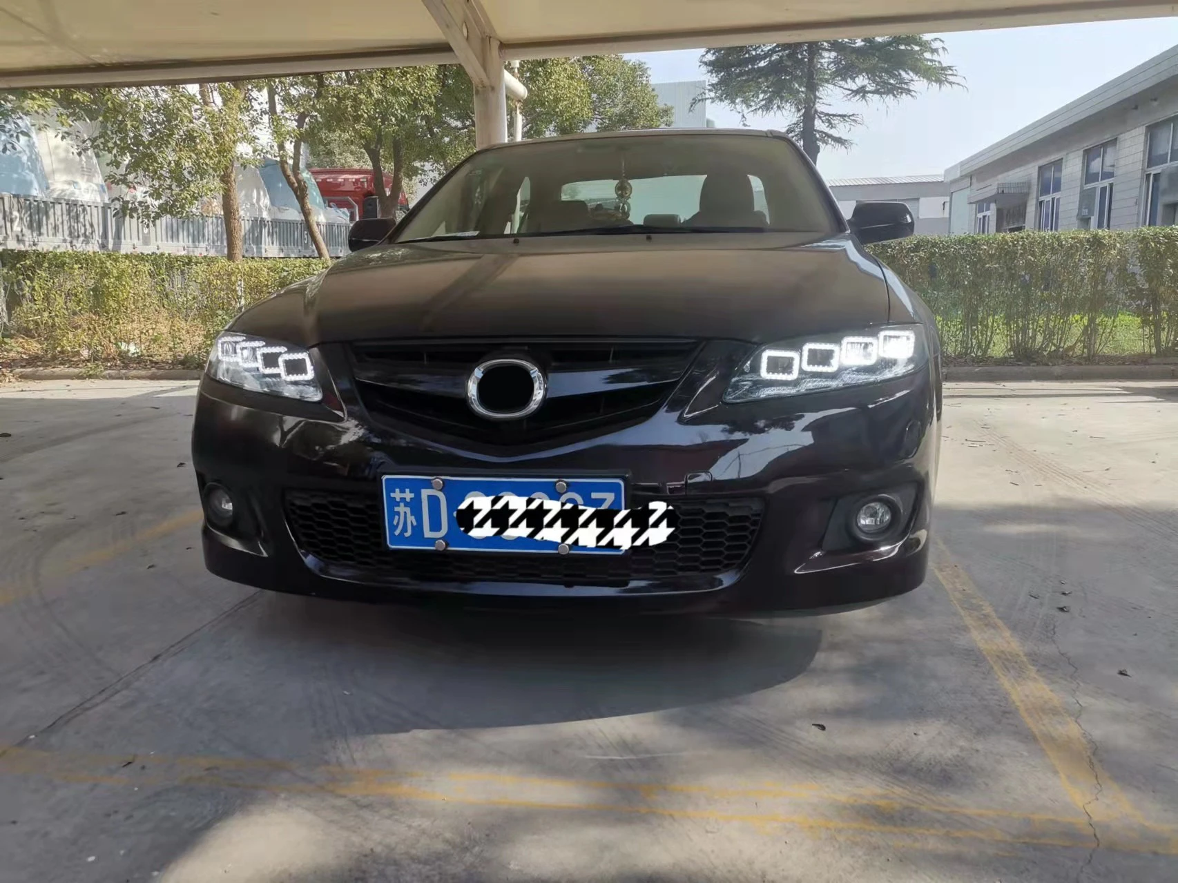 AKD Car Model For Mazda 6 Mazda6 2004-2013 LED Headlight DRL Fog Lamp Turn Signal Light Low & High Beam Projector 4 Lens