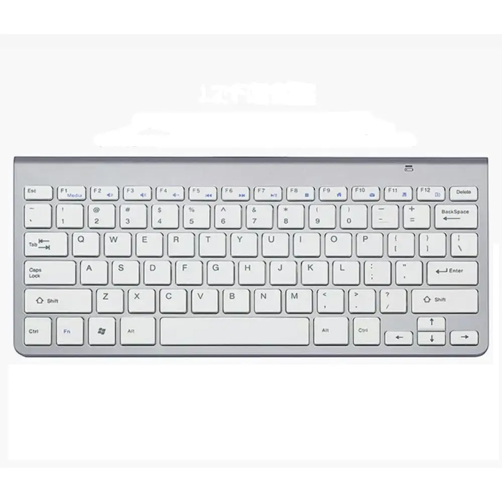 Classic Style Standard Multimedia 2.4G Wireless Desktop Keyboard and Mouse for iMac