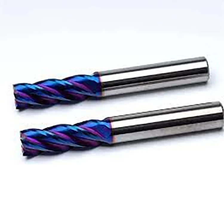 Tools Manufacturer Hrc45 Hrc55 Hrc60 Hrc65 Hrc70 Cnc Milling  Straight bullnose toroidal End Mills CARBIDE cutters