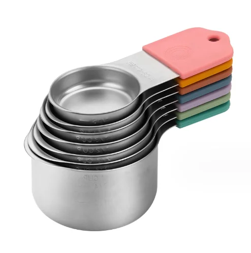 High Quality Stainless Steel Measuring Cups Magnetic Suction Measuring Spoon Measuring Cups And Spoons
