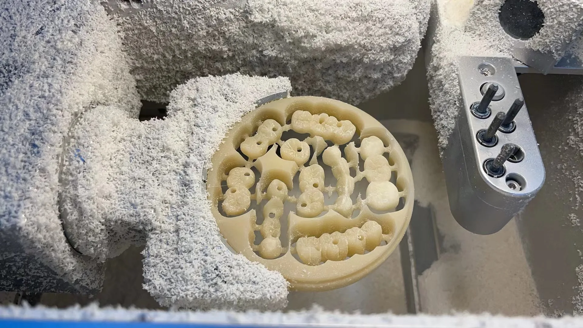 LODDEN zirconia disc dental milling machine cad cam D11 5 axis Dry milling machine