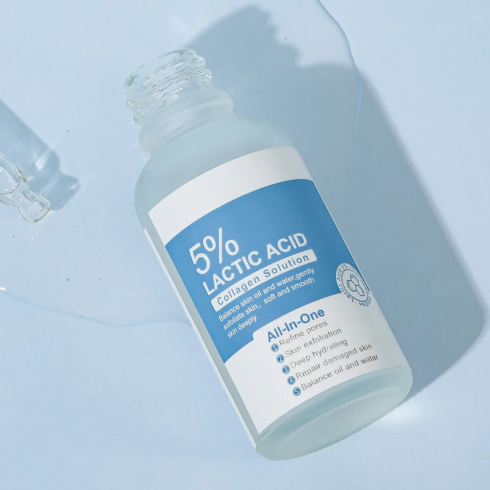 High Quality Lactic Acid Collagen Serum Brightening Skin Whitening Facial Serum