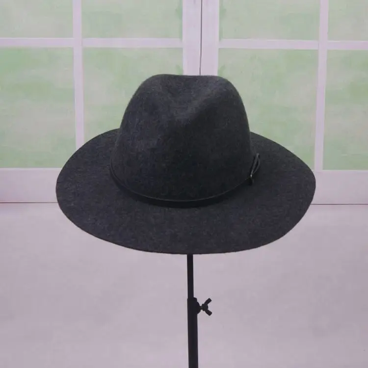 
Wholesales Cheap High Quality Wool Felt Fedora Hats for Men Women 