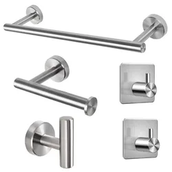 High Quality China Cheap Complete Bathroom Accessories 304 Stainless Steel Bath Hardware Sets