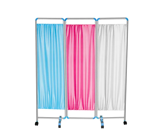 High Quality Low Price 3/4/5/6 Folded Ward Hospital Folding Screen 4 Fold