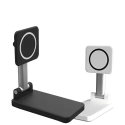 2 In 1 foldable Fast PD 20W Qi 15W Magnetic Wireless Charging Powerbank Station 10000mAh power bank Mobile Phone holder Stand