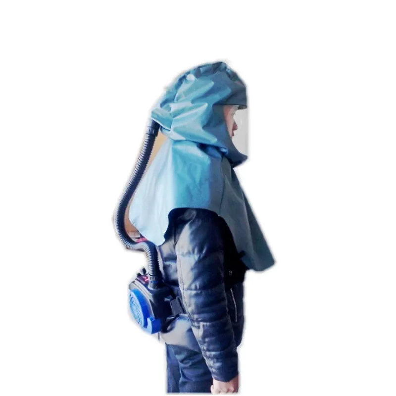 CE EN12941 EN12942  powered air purifying respirator-s PAPR helmet used for anti-gust and gas mask-s