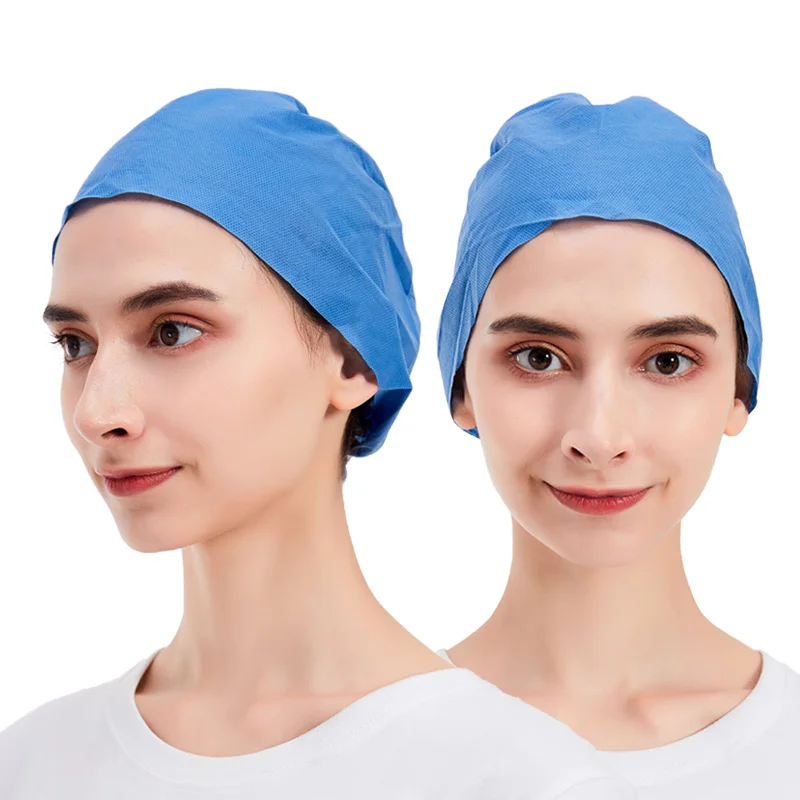 Haixin Nonwoven Medical cap Disposable Polypropylene Bouffant Cap Disposable cap hotsale
