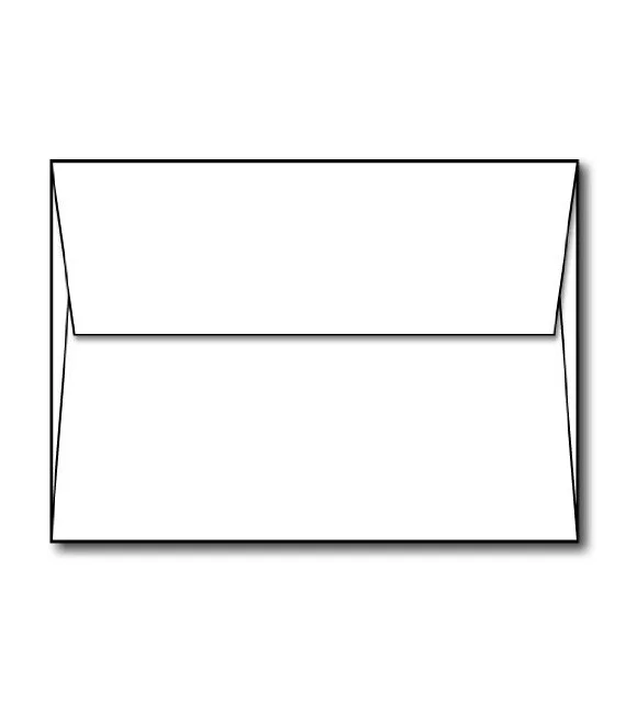 A7 конверт 5 1/4x7 1/4 белый льняной 80 gsm 24lb конверты для подарочных карт