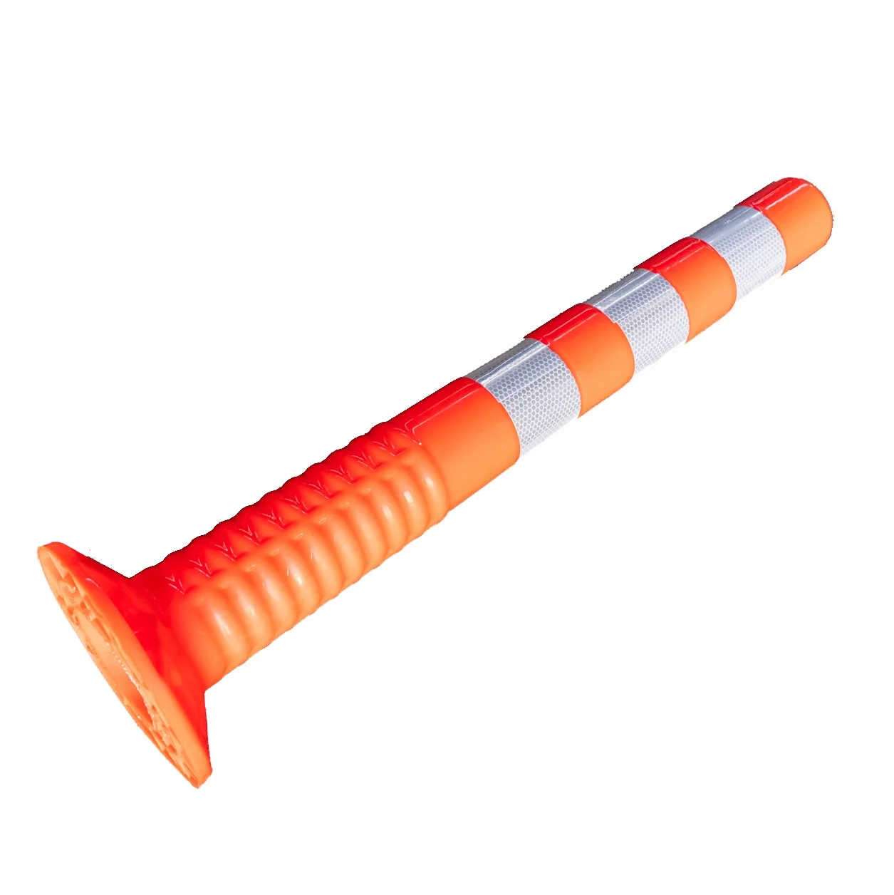 Wholesale 75CM High Quality Flexible Traffic Safety PU Warning Post