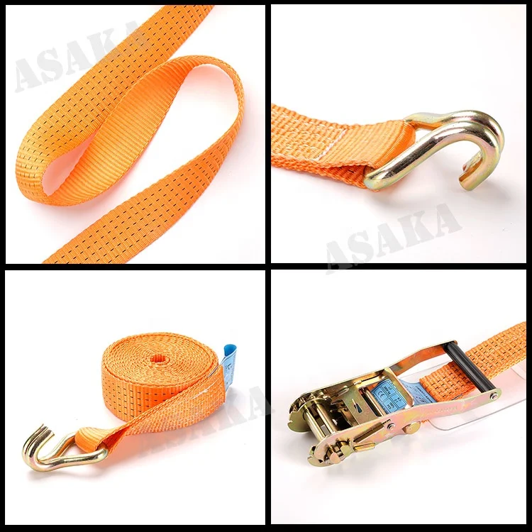 Стяжный грузовой ремень и пряжки 5 T трейлер плечевой ремень крепление с храповым механизмом стяжных ремней