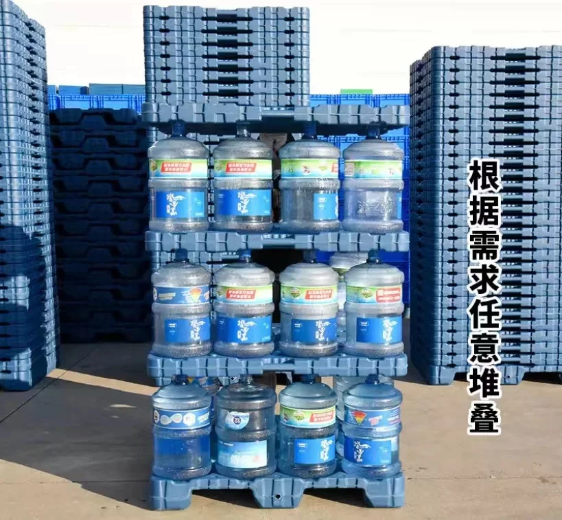 heavy duty 19 liter 5 gallon blue hdpe euro blow molding plastic water bottle pallet with cheap price