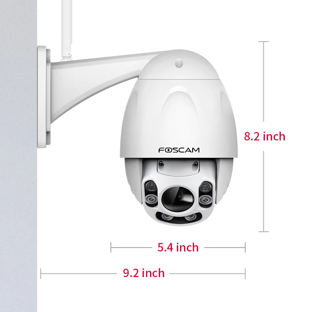  Камера видеонаблюдения Foscam FN9928P 1080P водонепроницаемая с датчиком starvis 60