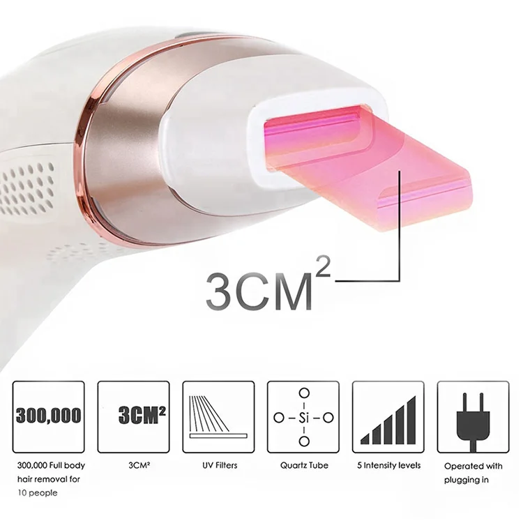New Design Laser Painless Hair Removal Laser IPL Hair Removal Suitable For The Whole Body