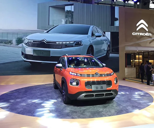 Hot-dip galvanized carbon steel plate/aluminum alloy/stainless steel car turntable