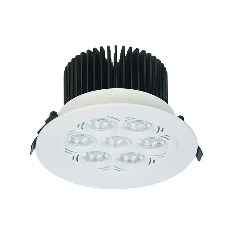 jewelry store light white frame Slim Downlight LED with built-in driver LED spotlight warm white color 3000k IP20